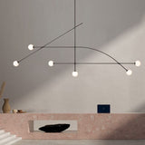 ChandeliersDecor.com-Kitchen Island-Lustre Bars Chandelier: Illuminate with Elegance