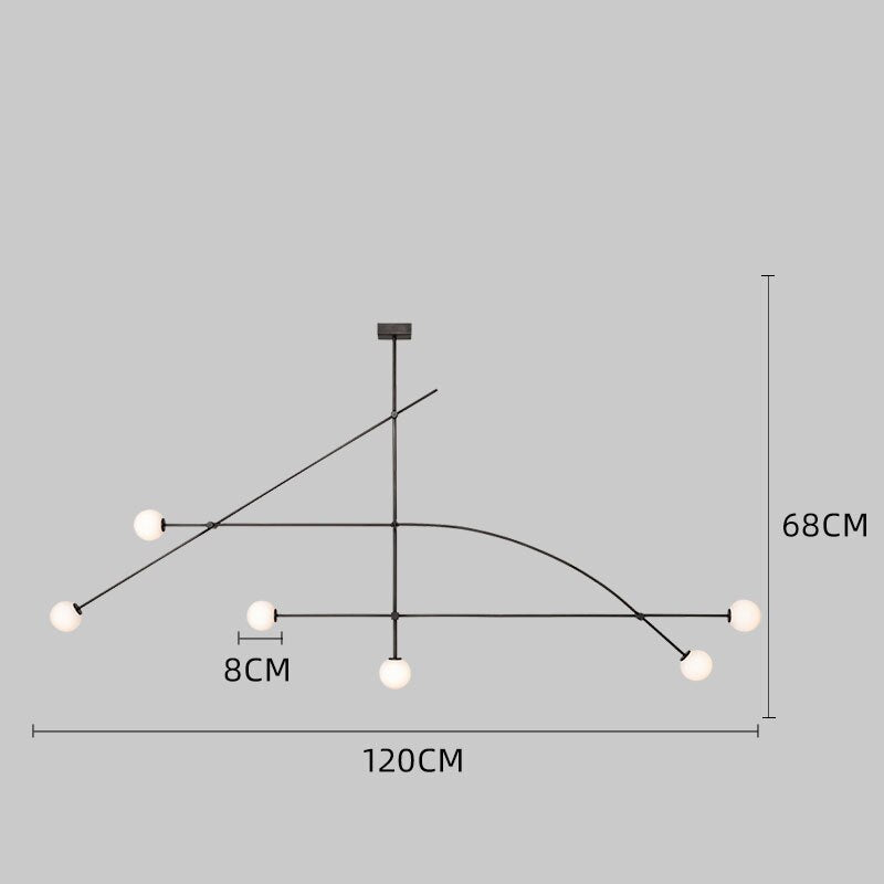 ChandeliersDecor.com-Kitchen Island-Lustre Bars Chandelier: Illuminate with Elegance