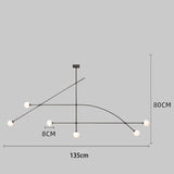 ChandeliersDecor.com-Kitchen Island-Lustre Bars Chandelier: Illuminate with Elegance