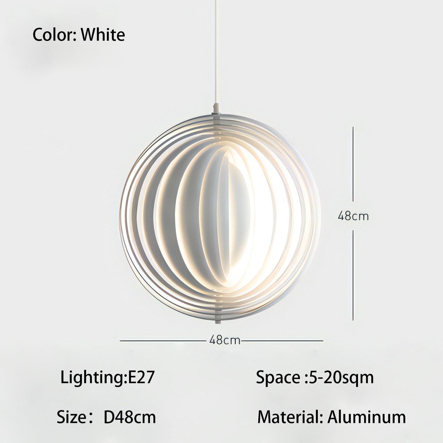 ChandeliersDecor.com-Pendant Lights-Lustre Hanging Lamp – Enhance Your Space