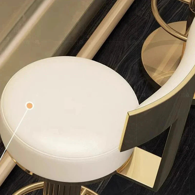 ChandeliersDecor.com-Bar Stools-Luxury Alto Minimalist Bar Stool for Kitchen Island Counter