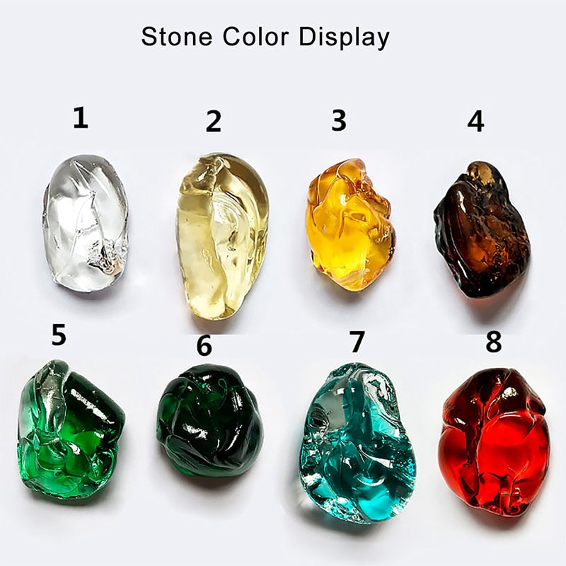 ChandeliersDecor.com-Staircase Chandelier-Luxury Crystal Stones LED Ceiling Chandelier