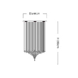 ChandeliersDecor.com-Staircase Chandelier-Luxury Crystal Stones LED Ceiling Chandelier