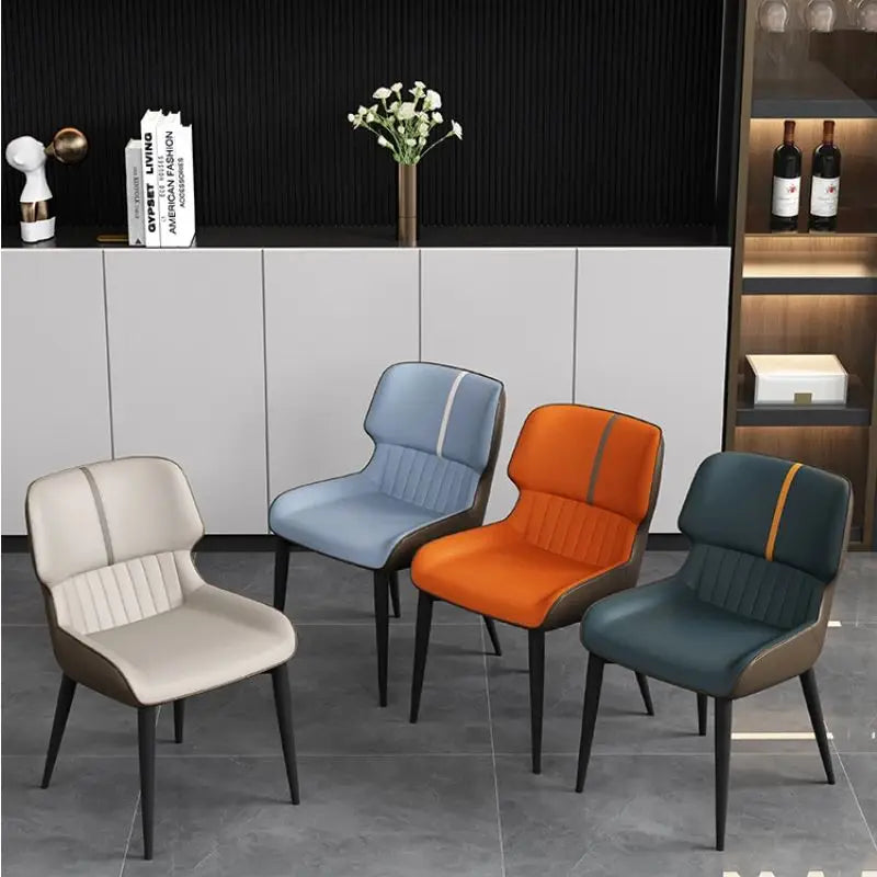 ChandeliersDecor.com-Dining Chairs-Luxury n Comfort Leather Dining Chair