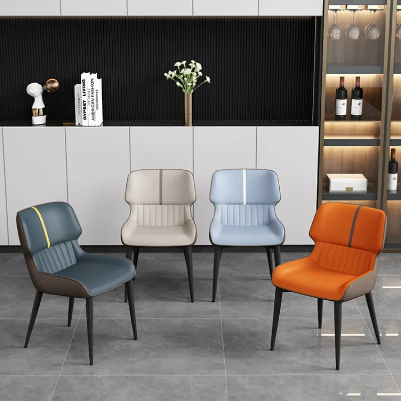 ChandeliersDecor.com-Dining Chairs-Luxury n Comfort Leather Dining Chair