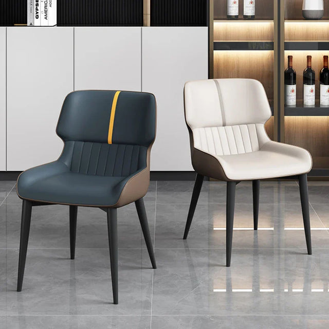 ChandeliersDecor.com-Dining Chairs-Luxury n Comfort Leather Dining Chair