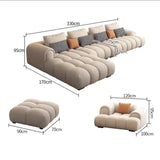 ChandeliersDecor.com-Sofa Set-Luxury Sectional Calf Leather Sofa Cama Chaise Sofa Set