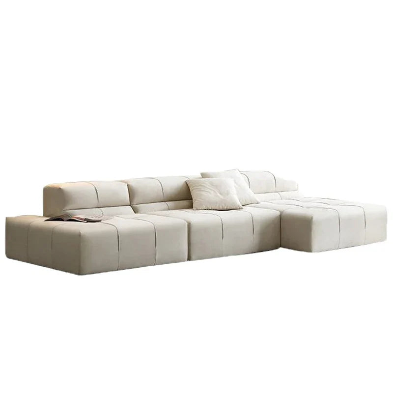 ChandeliersDecor.com-Sofa Set-Luxury Sectional Minimalistic Corner Sofa Set