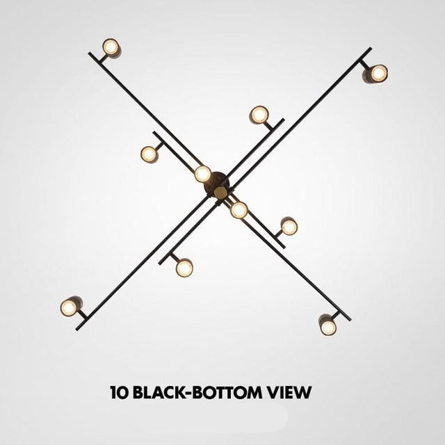 Lynx Design Chandelier: Rotatable Sputnik Chandelier-ChandeliersDecor.com
