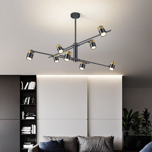 ChandeliersDecor.com-Ceiling Chandelier-Lynx Design Chandelier: Rotatable Sputnik Chandelier