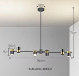 ChandeliersDecor.com-Ceiling Chandelier-Lynx Design Chandelier: Rotatable Sputnik Chandelier