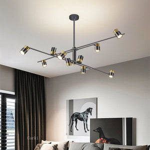 ChandeliersDecor.com-Ceiling Chandelier-Lynx Design Chandelier: Rotatable Sputnik Chandelier