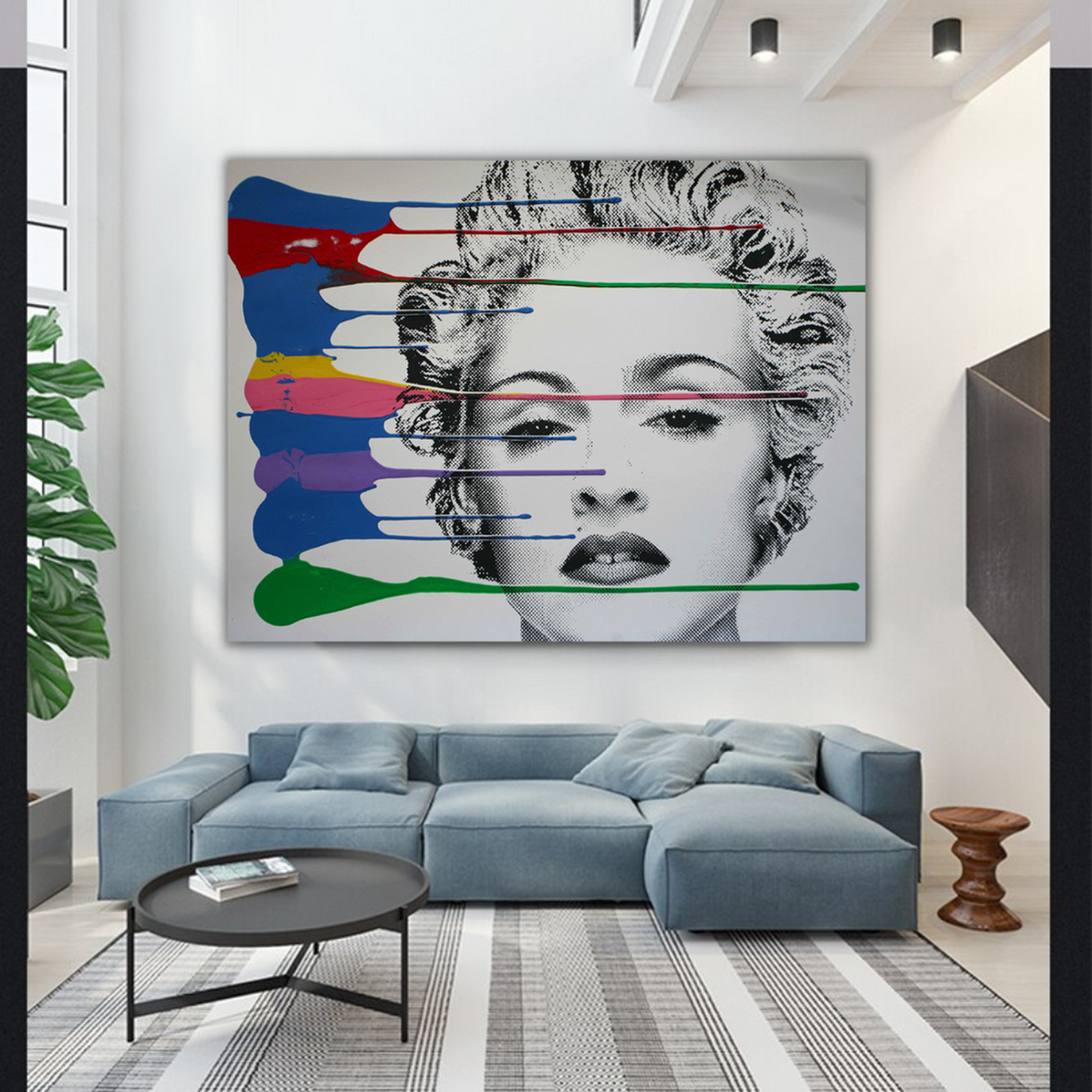 ChandeliersDecor.com-Musicians Wall Art-Madonna Poster: Paint Your Space with Iconic Art
