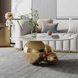 ChandeliersDecor.com-Coffee Tables-Marble Coffee Table Globe Balls Design