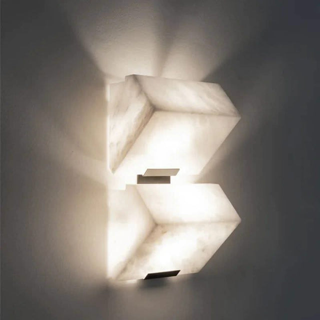 Marble Natural Stone LED Wall Light-ChandeliersDecor.com