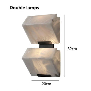ChandeliersDecor.com-Wall Lights-Marble Natural Stone LED Wall Light