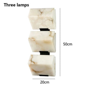 ChandeliersDecor.com-Wall Lights-Marble Natural Stone LED Wall Light