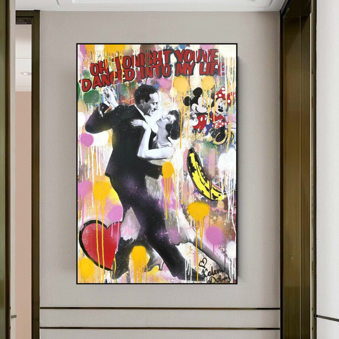 ChandeliersDecor.com-Wall Posters-Marilyn Fall In Love Poster: A Captivating Art Piece