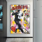 ChandeliersDecor.com-Wall Posters-Marilyn Fall In Love Poster: A Captivating Art Piece
