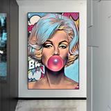ChandeliersDecor.com-Wall Posters-Marilyn Monroe Bubble: A Delightful Collectible