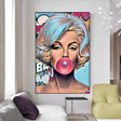 ChandeliersDecor.com-Wall Posters-Marilyn Monroe Bubble: A Delightful Collectible