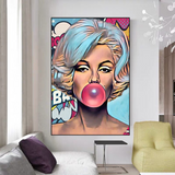 ChandeliersDecor.com-Wall Posters-Marilyn Monroe Bubble: A Delightful Collectible