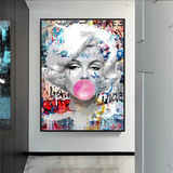 ChandeliersDecor.com-Wall Posters-Marilyn Monroe Bubble: Stunning Tribute to the Iconic Beauty