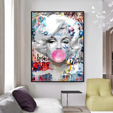 ChandeliersDecor.com-Wall Posters-Marilyn Monroe Bubble: Stunning Tribute to the Iconic Beauty