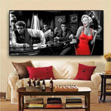 ChandeliersDecor.com-Wall Posters-Marilyn Monroe Poster Exquisite Artistic Tribute