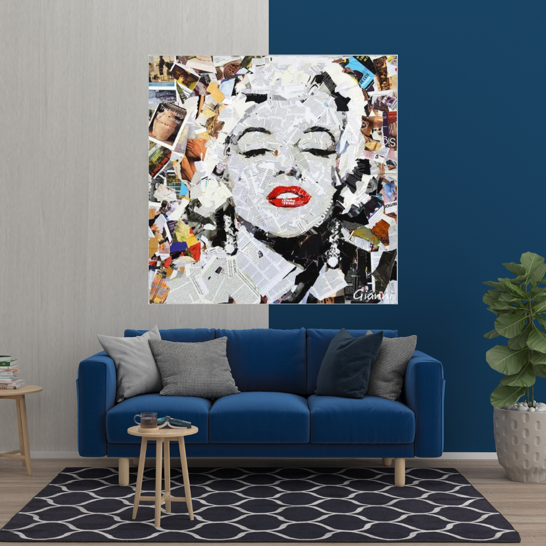 ChandeliersDecor.com-Wall Posters-Marilyn Poster: Captivating Iconic Imagery