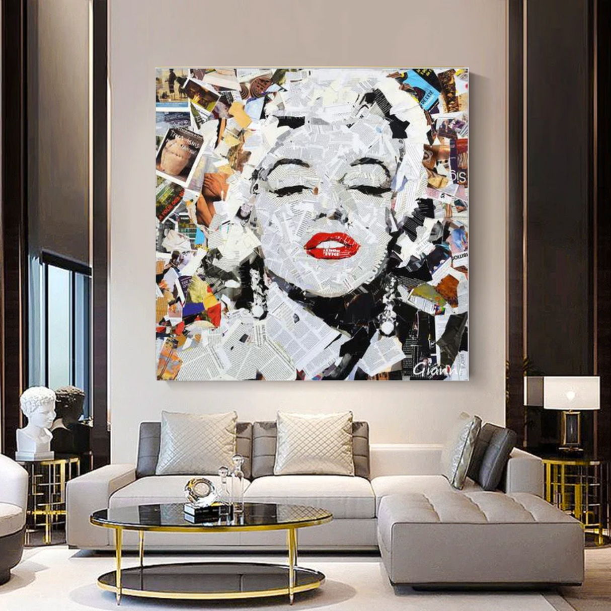 ChandeliersDecor.com-Wall Posters-Marilyn Poster: Captivating Iconic Imagery