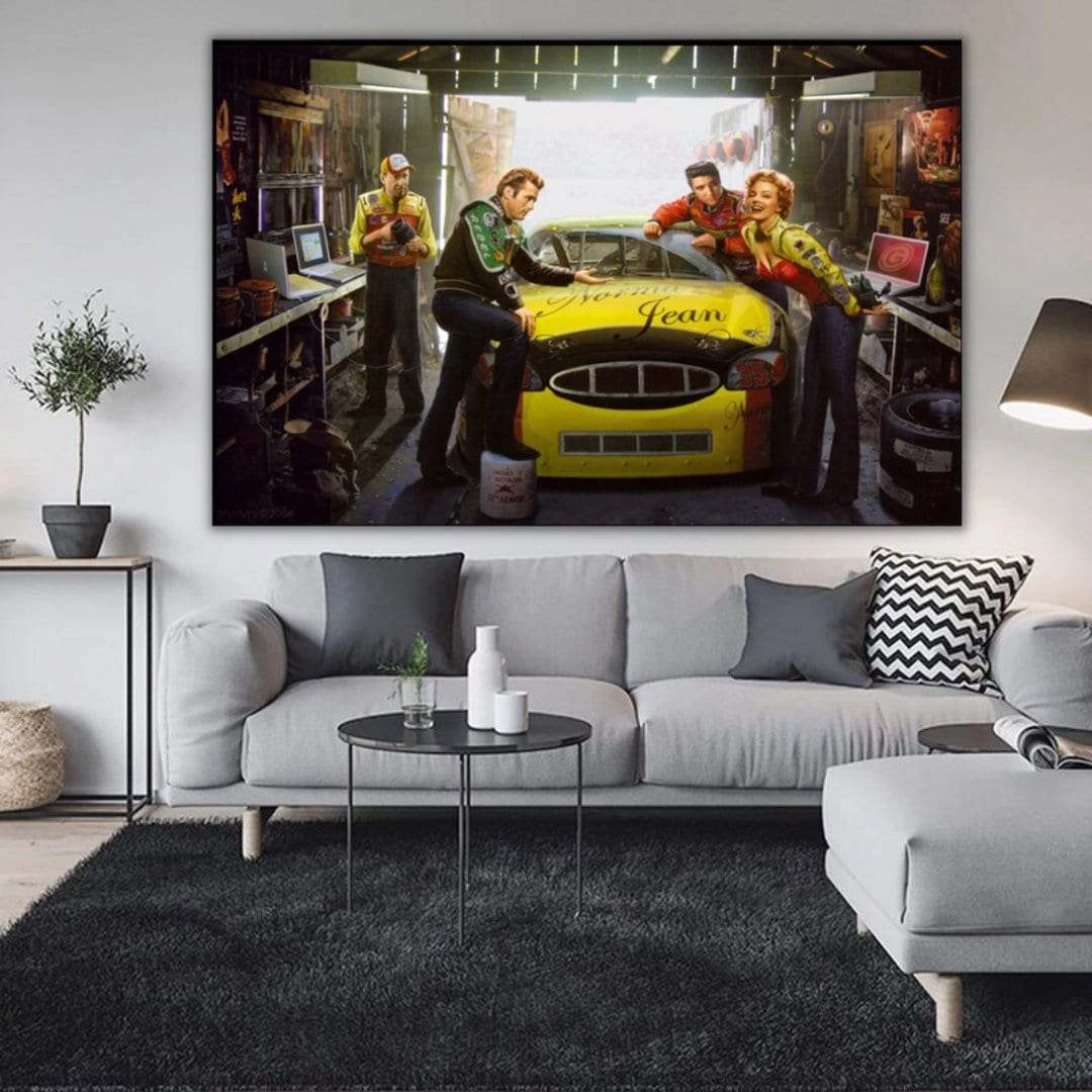 ChandeliersDecor.com-Wall Posters-Marilyn Poster: Elevate Your Garage's Style