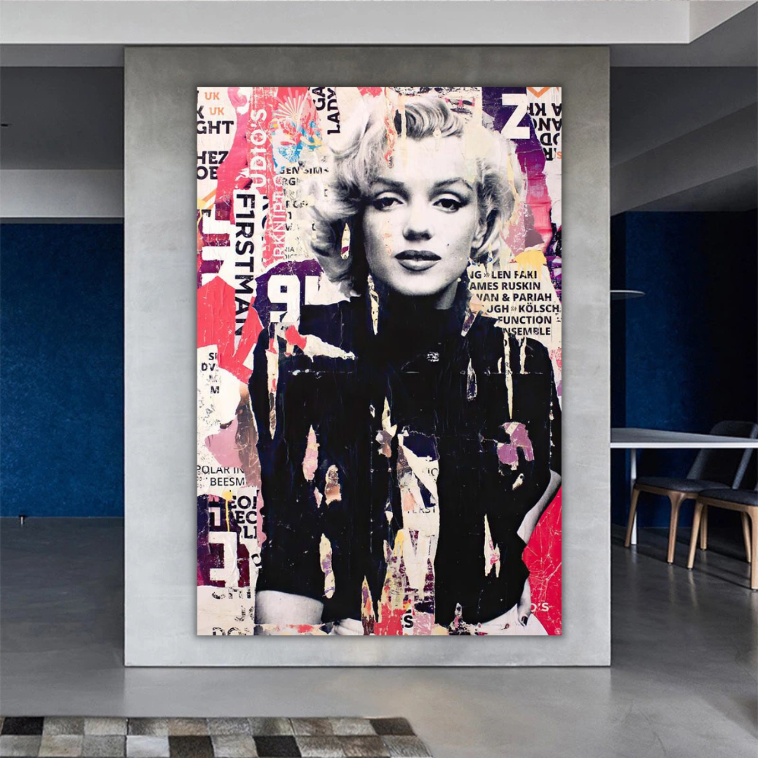 ChandeliersDecor.com-Wall Posters-Marilyn Poster: Iconic Art Print High Quality Decor