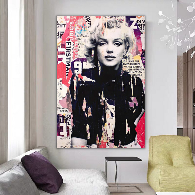 ChandeliersDecor.com-Wall Posters-Marilyn Poster: Iconic Art Print High Quality Decor