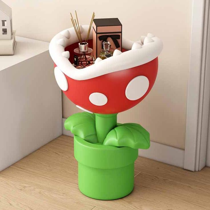 ChandeliersDecor.com-Kids Statues-Mario Flower Statue: Unique Ornament for Mario Fans