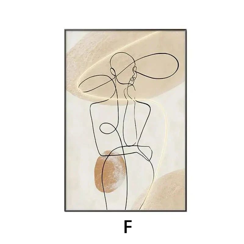 ChandeliersDecor.com-LED Wall Art-Matisse Abstract Art LED Wall Mounted Light