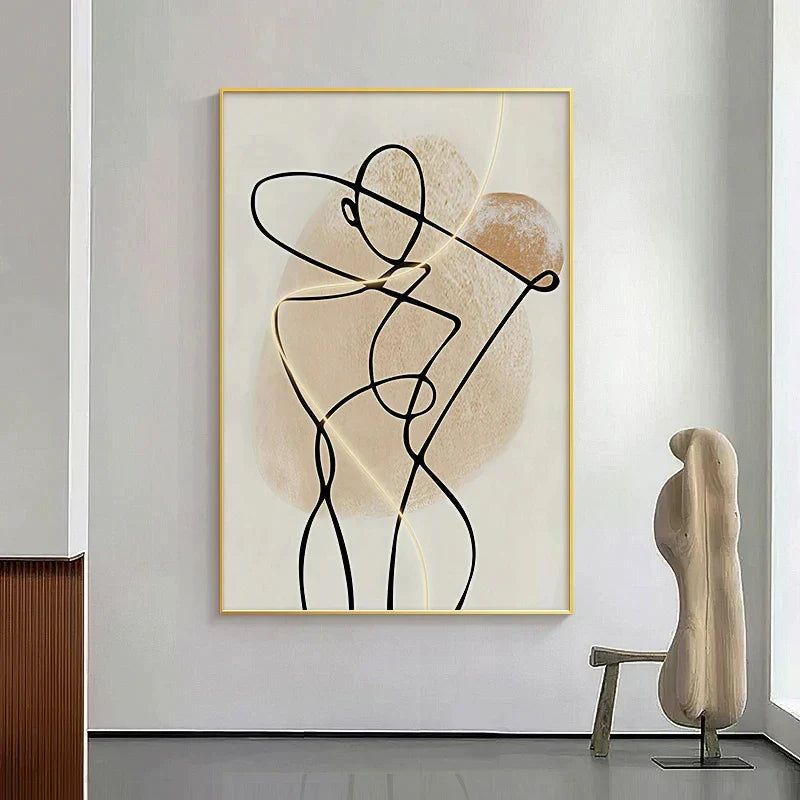 ChandeliersDecor.com-LED Wall Art-Matisse Abstract Art LED Wall Mounted Light