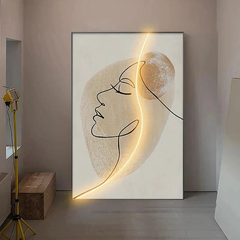ChandeliersDecor.com-LED Wall Art-Matisse Abstract Art LED Wall Mounted Light