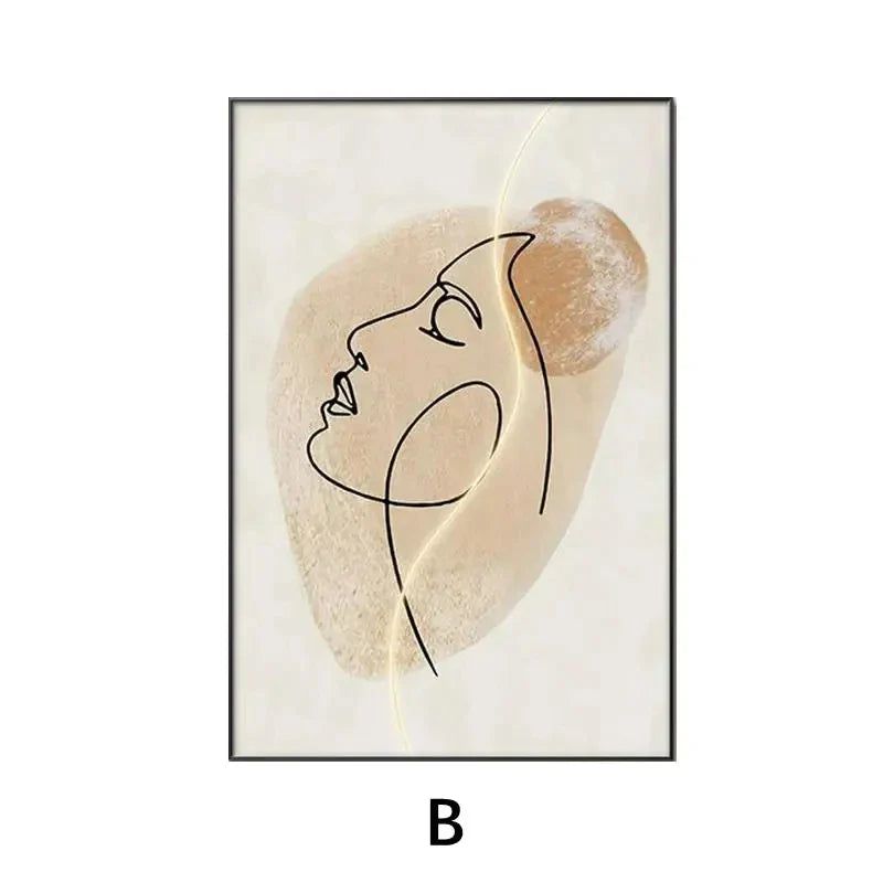 ChandeliersDecor.com-LED Wall Art-Matisse Abstract Art LED Wall Mounted Light