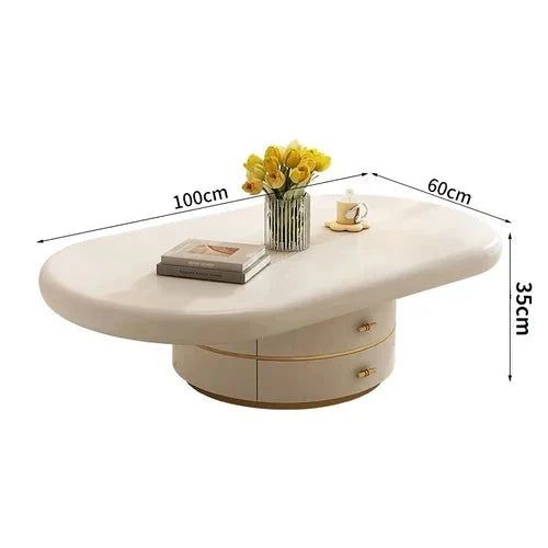 ChandeliersDecor.com-Coffee Tables-Mesa Designer Drawers Coffee Table
