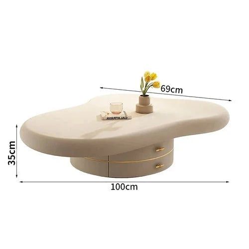 ChandeliersDecor.com-Coffee Tables-Mesa Designer Drawers Coffee Table