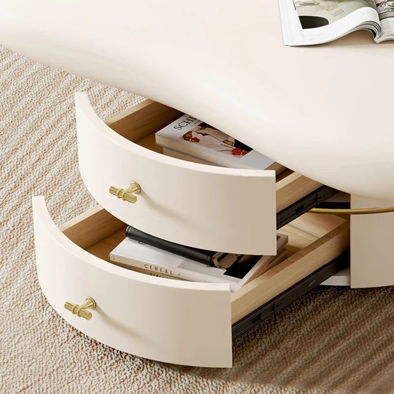 ChandeliersDecor.com-Coffee Tables-Mesa Designer Drawers Coffee Table