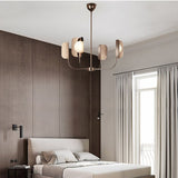 ChandeliersDecor.com-Chandeliers-Metal Leaves Globe Chandelier - Stunning Lighting Fixture