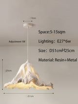 ChandeliersDecor.com-Pendant Lights-Metal Lustre Ceiling Lamp - Elegant and Stylish Lighting