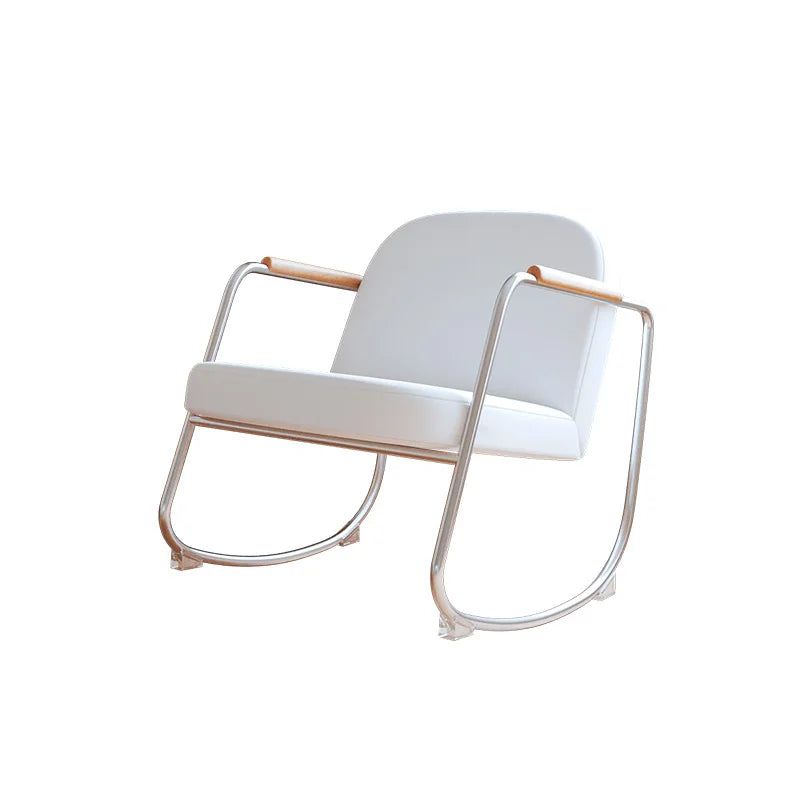 ChandeliersDecor.com-Sofa Chairs and Stools-Metal Minimalist Rocking Lounge Chair - Modern Style