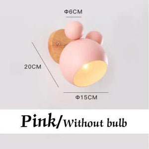 ChandeliersDecor.com-Kids Room Nursery Lighting-Mickey Wall Light for Kids Room