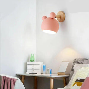 ChandeliersDecor.com-Kids Room Nursery Lighting-Mickey Wall Light for Kids Room