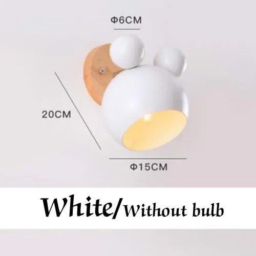 ChandeliersDecor.com-Kids Room Nursery Lighting-Mickey Wall Light for Kids Room