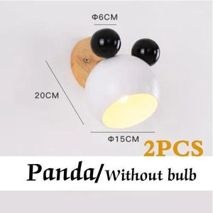ChandeliersDecor.com-Kids Room Nursery Lighting-Mickey Wall Light for Kids Room