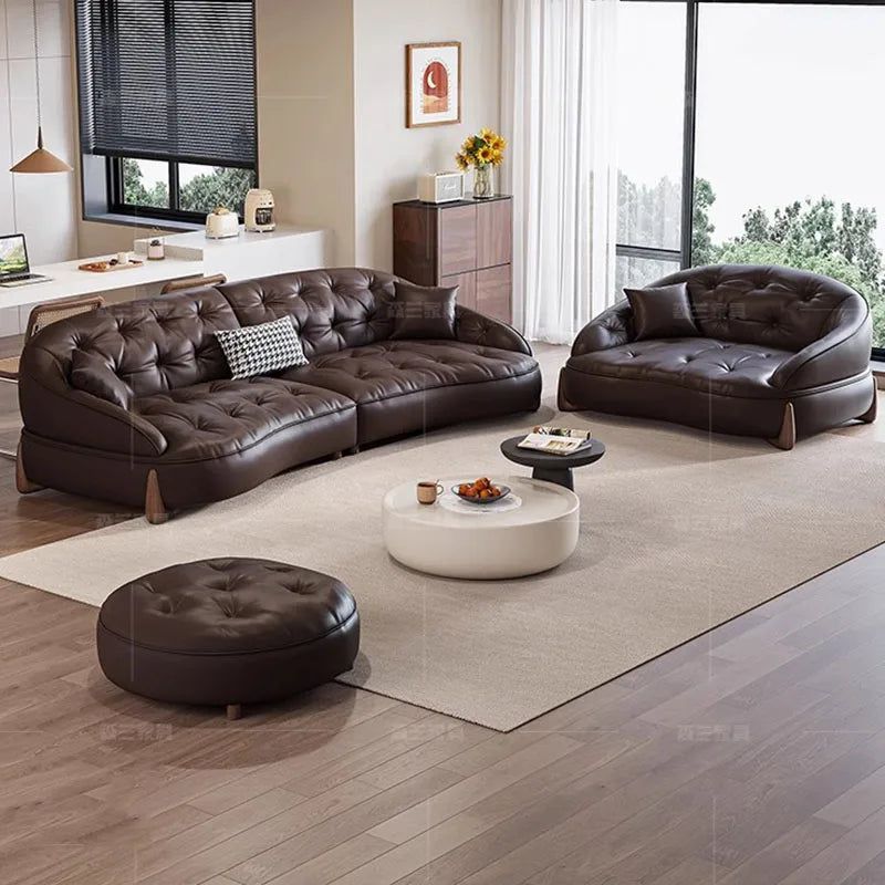 ChandeliersDecor.com-Sofa Set-Mid Century Vintage Split Sofa Set